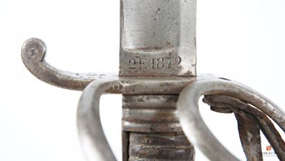 Sabre allemand type grosse cavalerie, lame...