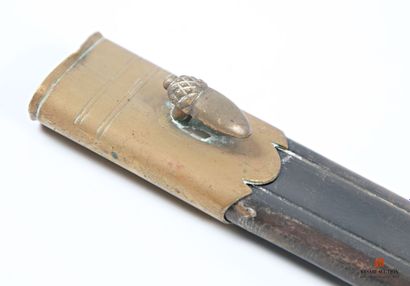 Beau couteau de chasse, lame droite de 408...