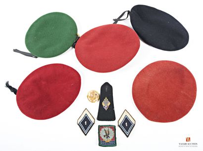Armée francaise : béret rouge de parachutiste...