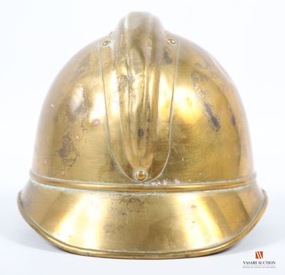 Casque laiton de Sapeur-pompier modèle 1923,...