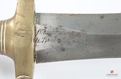 Glaive d'infanterie modèle 1831, rare exemplaire...