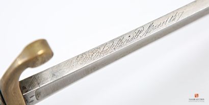 Sabre d'officier de canonnier monté modèle...