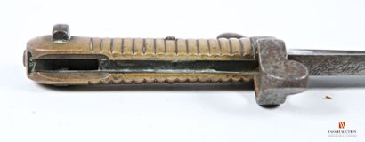 Sabre-baïonnette modèle 1842, belle lame...