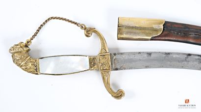 Dague d'officier de Marine, pommeau léonin...
