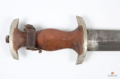 Dague brune modèle 1933, poignée bois marron...