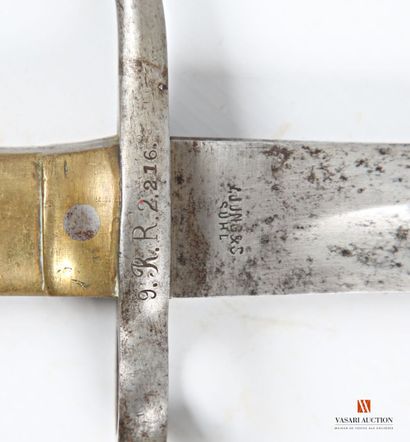 Sabre-baïonnette modèle 1871, lame de 465...
