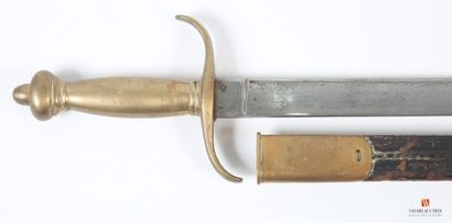 Glaive de policier/fonctionnaire, lame droite...