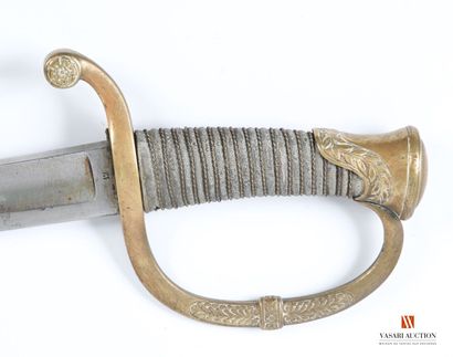 Sabre d'officier de canonnier monté modèle...