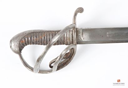 Sabre allemand type grosse cavalerie, lame...