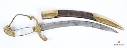 Dague d'officier de Marine, pommeau léonin...