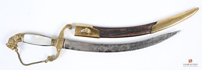 Dague d'officier de Marine, pommeau léonin...