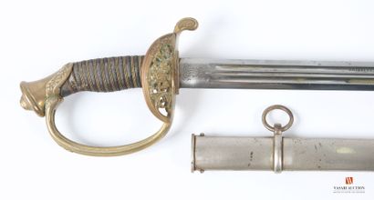 Intéressant sabre pour officier allemand,...