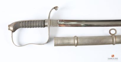 Sabre bavarois pour officier, lame légèrement...