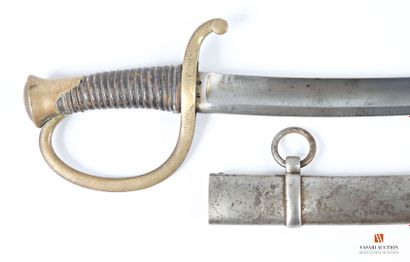 Sabre troupe de canonnier monté modèle 1829,...
