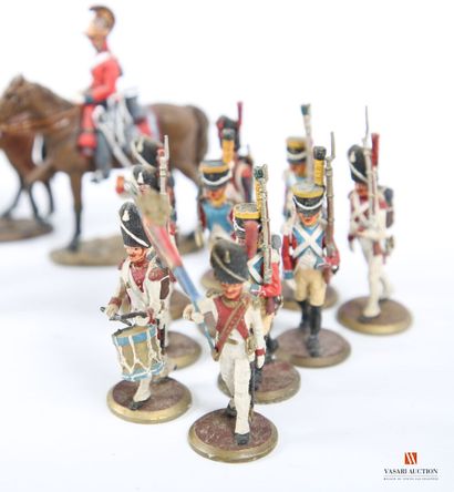 Soldats de l'Empire, soldats de plomb, figurines...