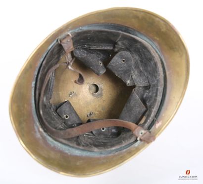 Casque laiton de Sapeur-pompier modèle 1923,...