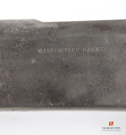 Fusil Lebel transformé chasse, boitier marqué...
