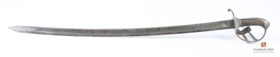Sabre allemand type grosse cavalerie, lame...
