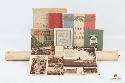 [MILITARIA] 
Lot including four fascicles...