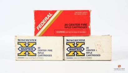 Manufactured 30x30 Win caliber ammunition,...