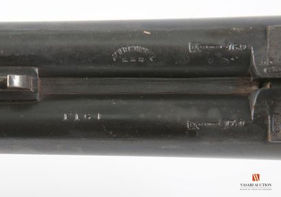 Stephan hammerless shotgun, 16/65 caliber,...