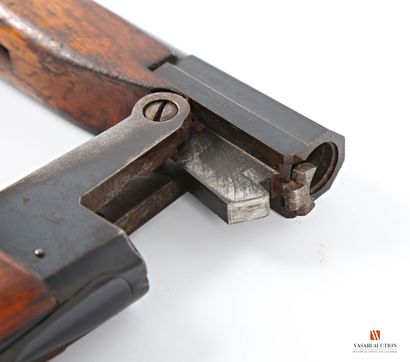 Breda single-shot folding rifle, 16/670 caliber,...
