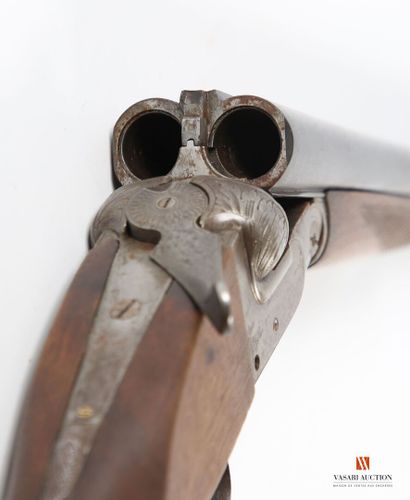 Stephan hammerless shotgun, 16/65 caliber,...