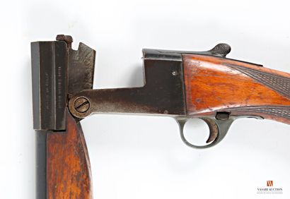 Breda single-shot folding rifle, 16/670 caliber,...