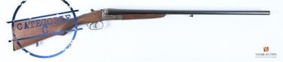 Stephan hammerless shotgun, 16/65 caliber,...