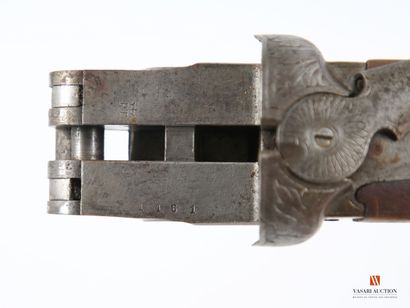 Stephan hammerless shotgun, 16/65 caliber,...
