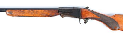 Breda single-shot folding rifle, 16/670 caliber,...