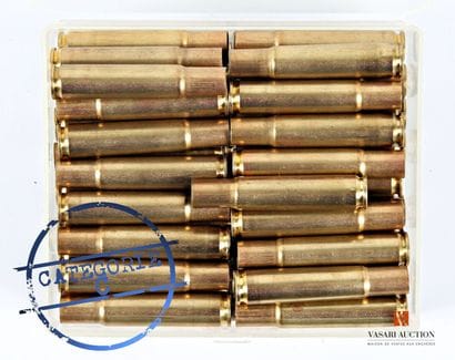 Empty primed .32 Rem caliber cases (obtained...