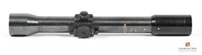 DISKOP 4 X 700 rifle scope, black bronzed...