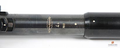 DISKOP 4 X 700 rifle scope, black bronzed...