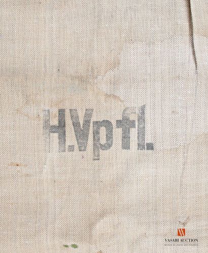 German supply bag, burlap 130 x 60 cm, on...