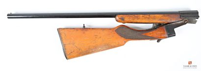 Breda single-shot folding rifle, 16/670 caliber,...