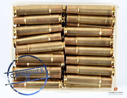 Empty primed .32 Rem caliber cases (obtained...