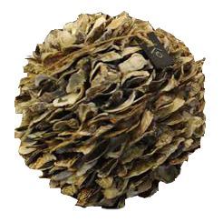 Boule d'huitres blanche
Diam 20 cm 
QUANTITE...