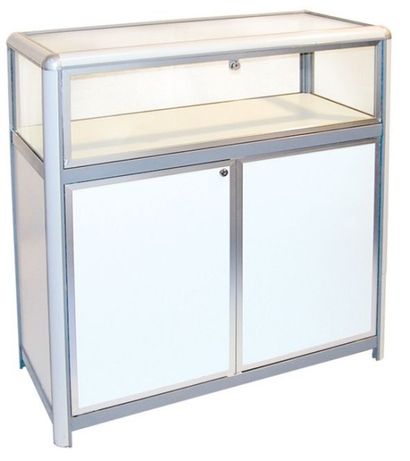 Vitrine Comptoir	10 x 50 x H 90 cm, sécu...