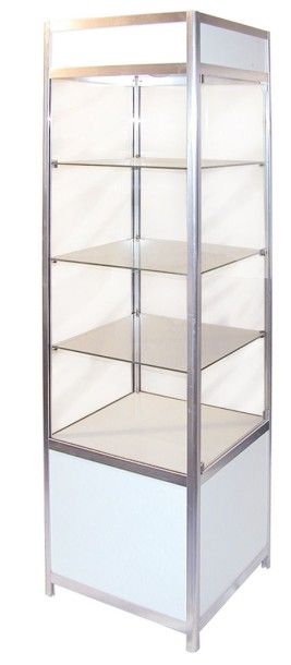VITRINE Totem II	
50 x 50 x H 180 cm 
QUANTITE...