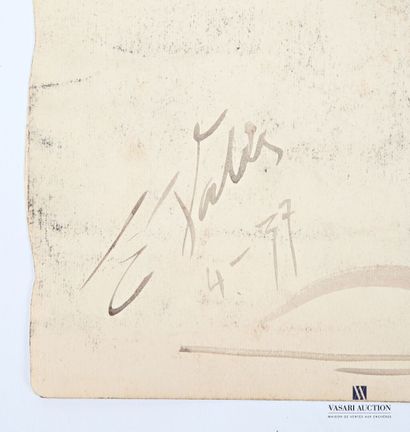 VALES Edmond (1918-2001)
Nues 
Aquarelle...
