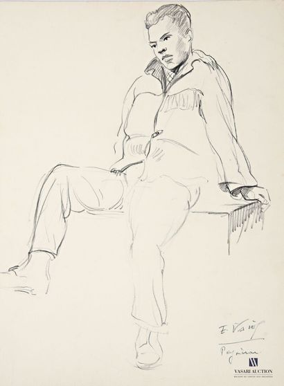VALES Edmond (1918-2001)
Cinq étude de jeunes...