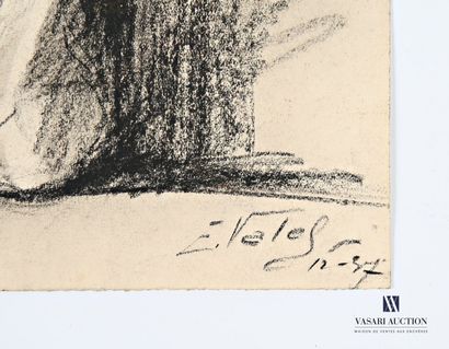 VALES Edmond (1918-2001)
Études de costume...