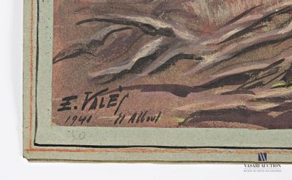 VALES Edmond (1918-2001)
Forêt del abboul...