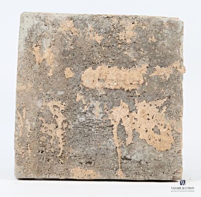 CHINE - Canton
Trois carreaux de terre cuite...