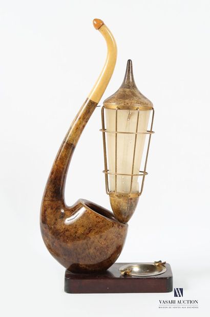 ALDO TURA (1909-1963)
Pied de lampe figurant...