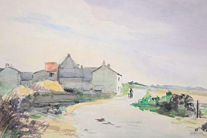 VALES Edmond (1918-2001)
Promenade le long...