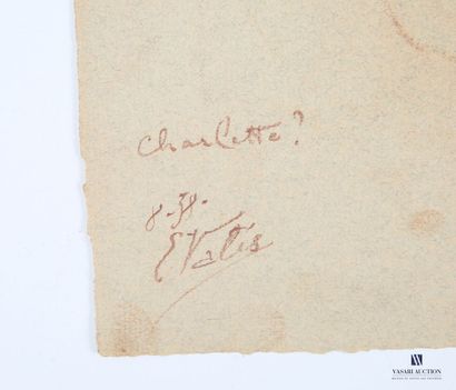 VALES Edmond (1918-2001)
Charlotte ?
Crayon...