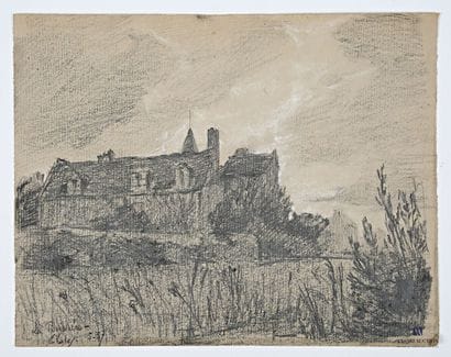 VALES Edmond (1918-2001)
La boissière
Fusain...