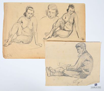 VALES Edmond (1918-2001)
Etude de femmes...